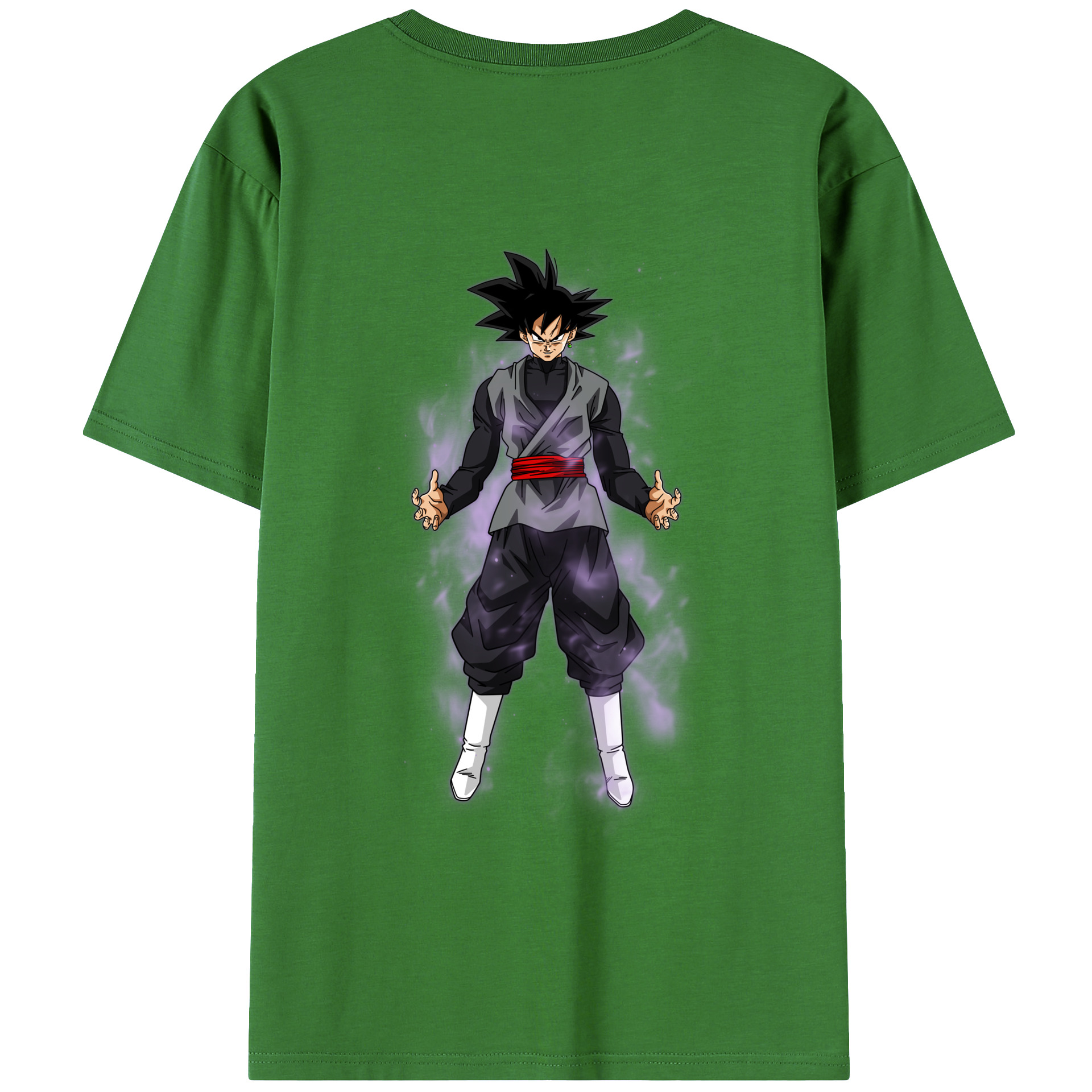 （画像用） ドラゴンボール ベジータ四世（Bejīta Yonsei）DRAGON BALL Vegeta IV レディース半袖Tシャツ(バックプリント)